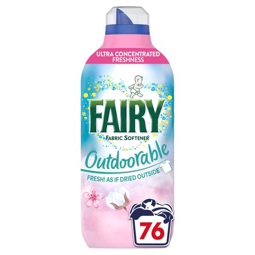 Fairy Outdoorable Fabric Softener Cherry Blossom & Nordic Cotton 76 Washes