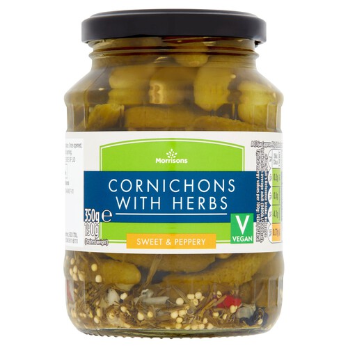 Morrisons Cornichons With Dill (350g)