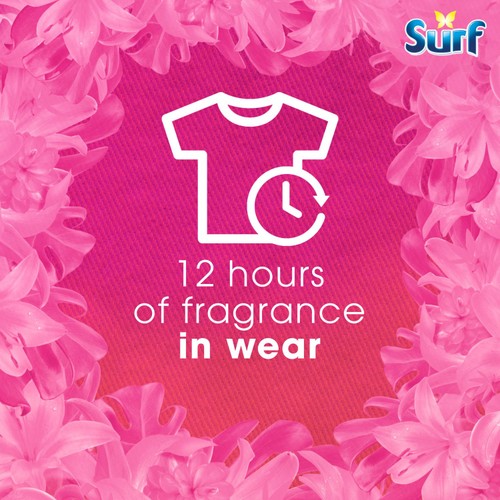 Surf 3 in 1 Laundry Washing Detergent Capsules Tropical Lily 51 Washes