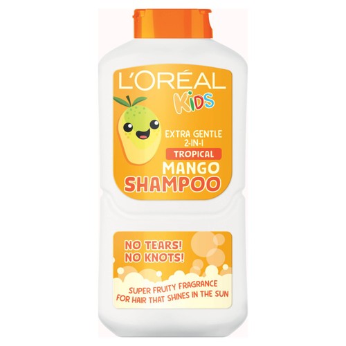 L'Oreal Extra Gentle 2-In-1 Tropical Mango Kids Shampoo Mango
