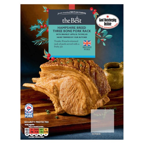 Morrisons The Best 3 Bone Pork Rack With Finishing Jus 1kg