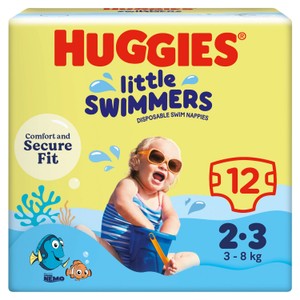 Huggies Little Swimmers Swim Nappies 12pk