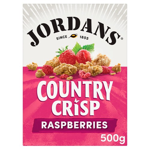 Jordans Country Crisp Breakfast Cereal with Raspberries 