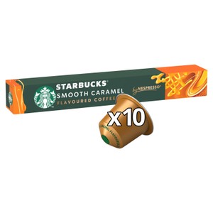 Starbucks by Nespresso Smooth Caramel Flavoured Coffee Pods x10