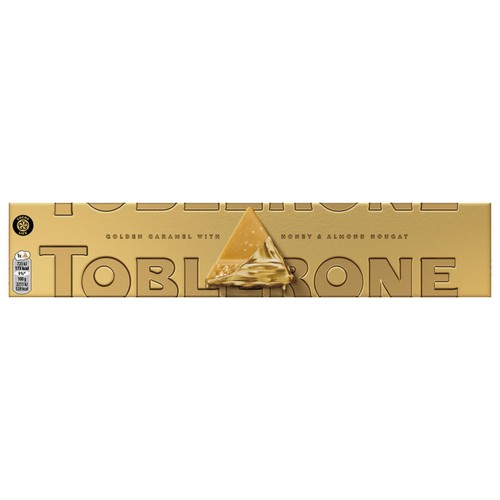 Toblerone gold chocolate bar