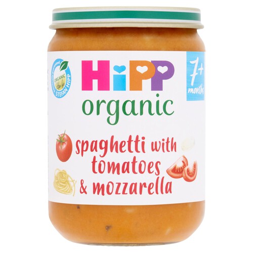 Hipp Organic Spaghetti With Tomatoes & Mozzarella 