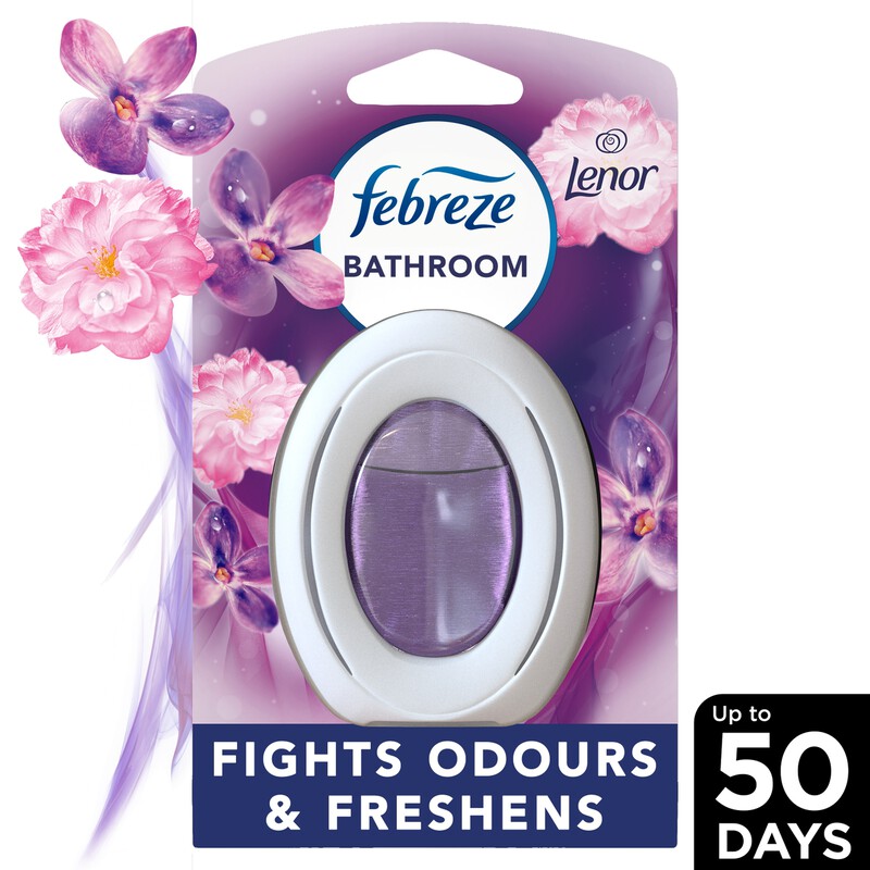 Febreze Lenor Exotic Bloom Bathroom Air Freshener - Morrisons Online ...