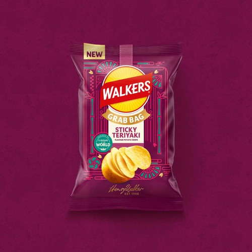 Walkers Sticky Teriyaki 