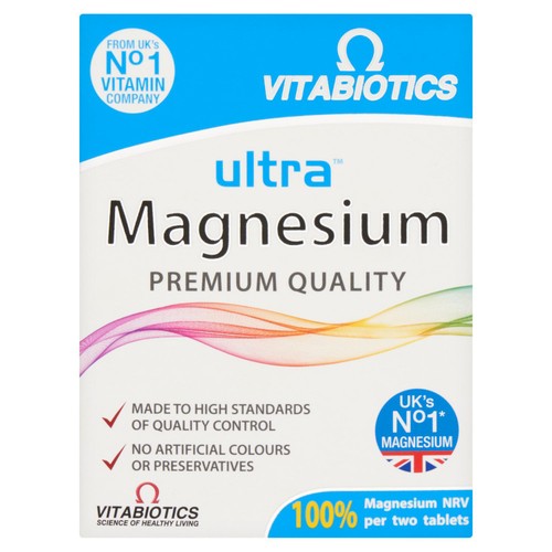 Vitabiotics Ultra Magnesium Tablets 60 Pack