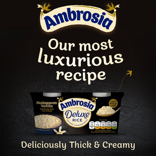 Ambrosia Deluxe Rice Madagascan Vanilla Pot