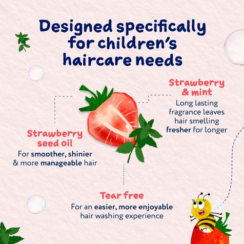 Childs Farm Strawberry & Mint Shampoo 250ml