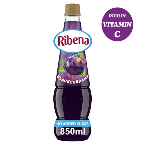 Ribena Blackcurrant Squash No Added Sugar 