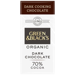 Green & Blacks Organic Cooking Dark Chocolate Bar