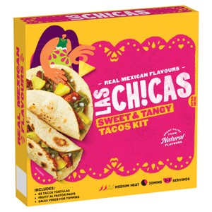 Las Chicas Mexican  Sweet & Tangy Tacos Kit 296g