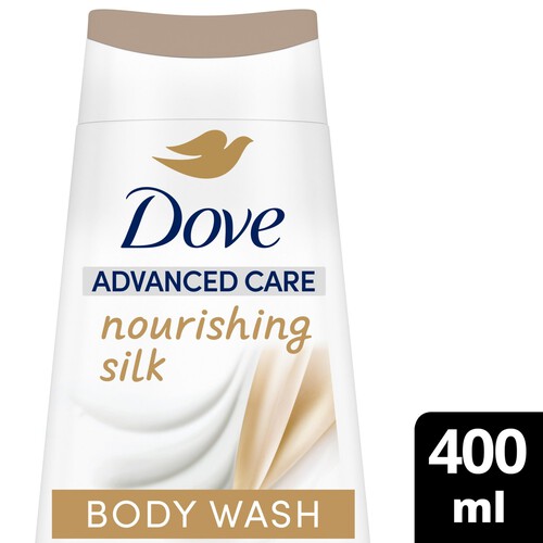 Dove Nourishing Silk Advanced Care Body Wash Shower Gel 