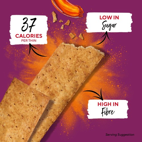Ryvita Snack It Thins Smoky BBQ Flavour 