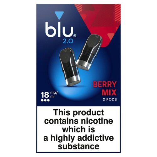 Blu 2.0 Berry Mix Vape Pods 18mg/ml