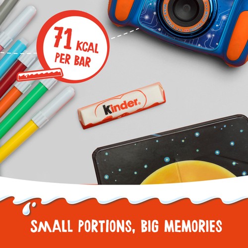 Kinder Milk Chocolate Medium Snack Bars