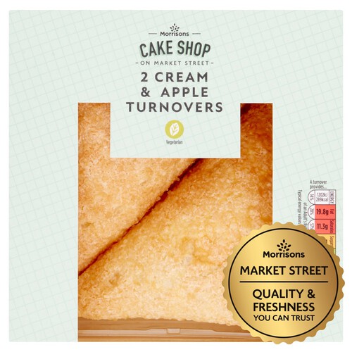 Market Street Cream & Apple Turnovers