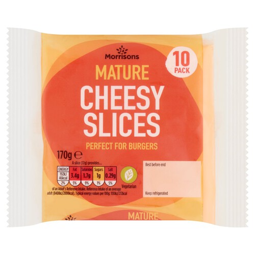 Morrisons Mature Cheesy Slices