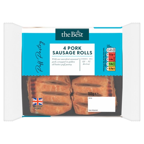 Morrisons pork sausage rolls