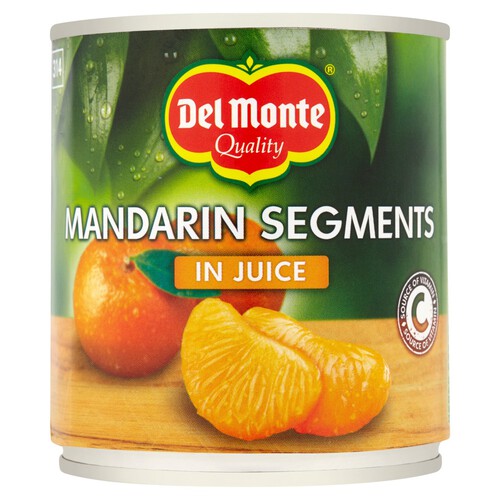 Del Monte Mandarin Oranges Whole Segments in Own Juice (298g)