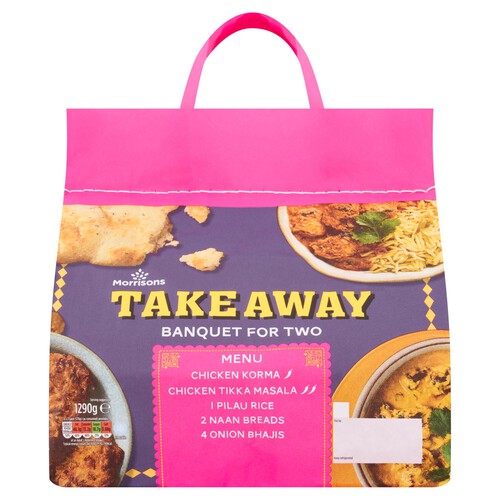 Morrisons Takeaway Korma/Tikka Meal Bag