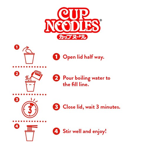 Nissin Cup Noodle Beef Five Spice