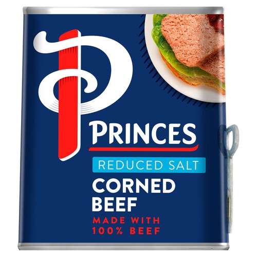 Princes Reduced Salt Corned Beef 