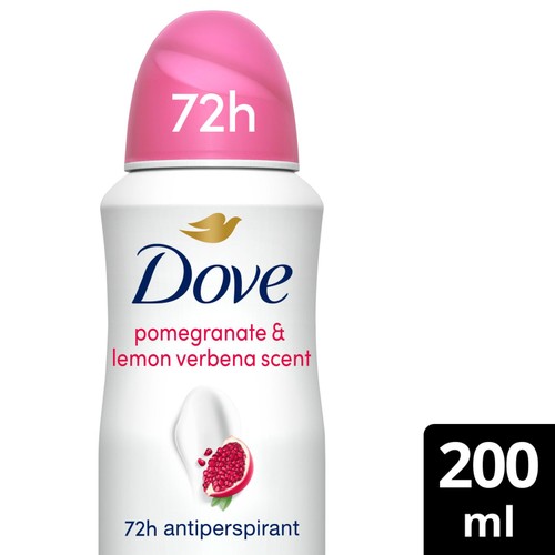 Dove Advanced Antiperspirant Deodorant Pomegranate Aerosol 200ml