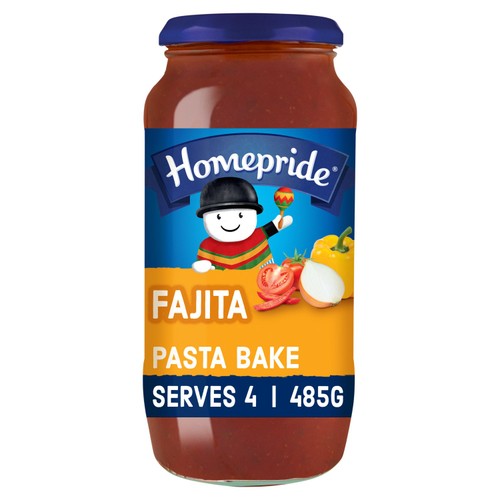Homepride Fajita Pasta Bake Nfeu 6/485g