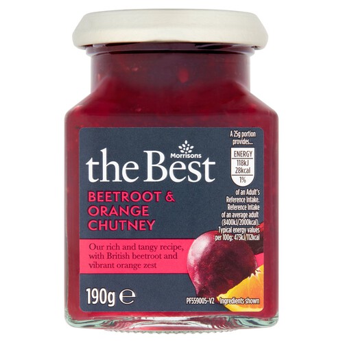 Morrisons The Best Beetroot & Orange Chutney (190g) 