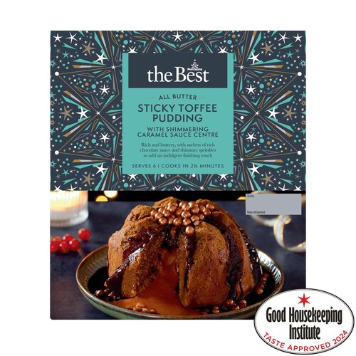 Morrisons The Best Sticky Toffee Pudding With Caramel Sauce Centre