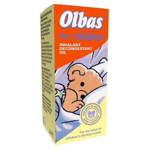 Olbas For Children Decongestant Oil 