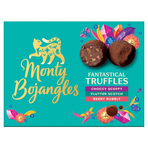 Monty Bojangles Fantastical Chocolatey Truffle Selection Gift Box 135g