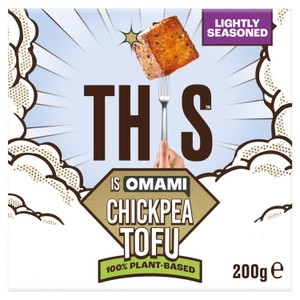 THIS Is Lightly Seasoned Chickpea Tofu