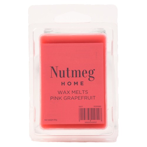 Nutmeg Home Wax Melts Pink Grapefruit