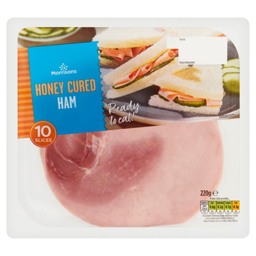 Morrisons honey cured ham