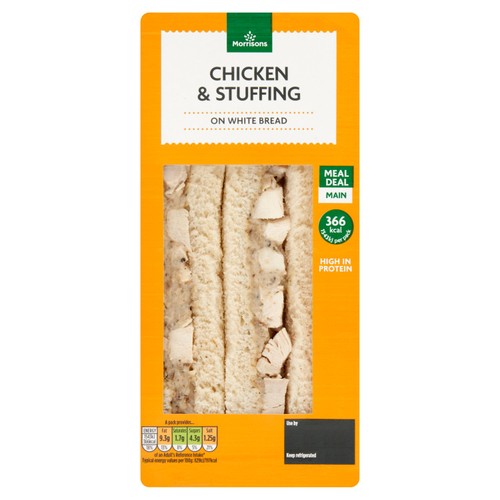 Morrisons Chicken & Stuffing Sandwich
