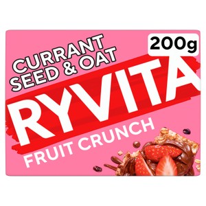 Ryvita Crispbread Fruit Crunch Currant Seed & Oat Crackers