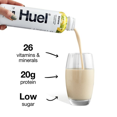 Huel Banana Flavour Ready-To-Drink Complete Meal