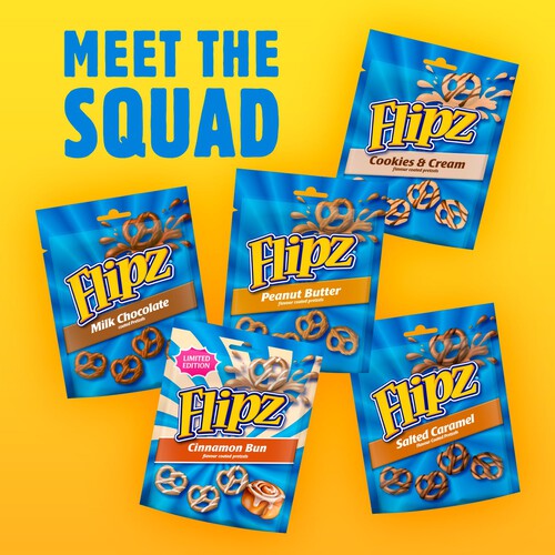 Flipz Pretzels Milk Chocolate Snacks