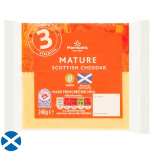 Morrisons Scottish Extra Mature White Cheddar