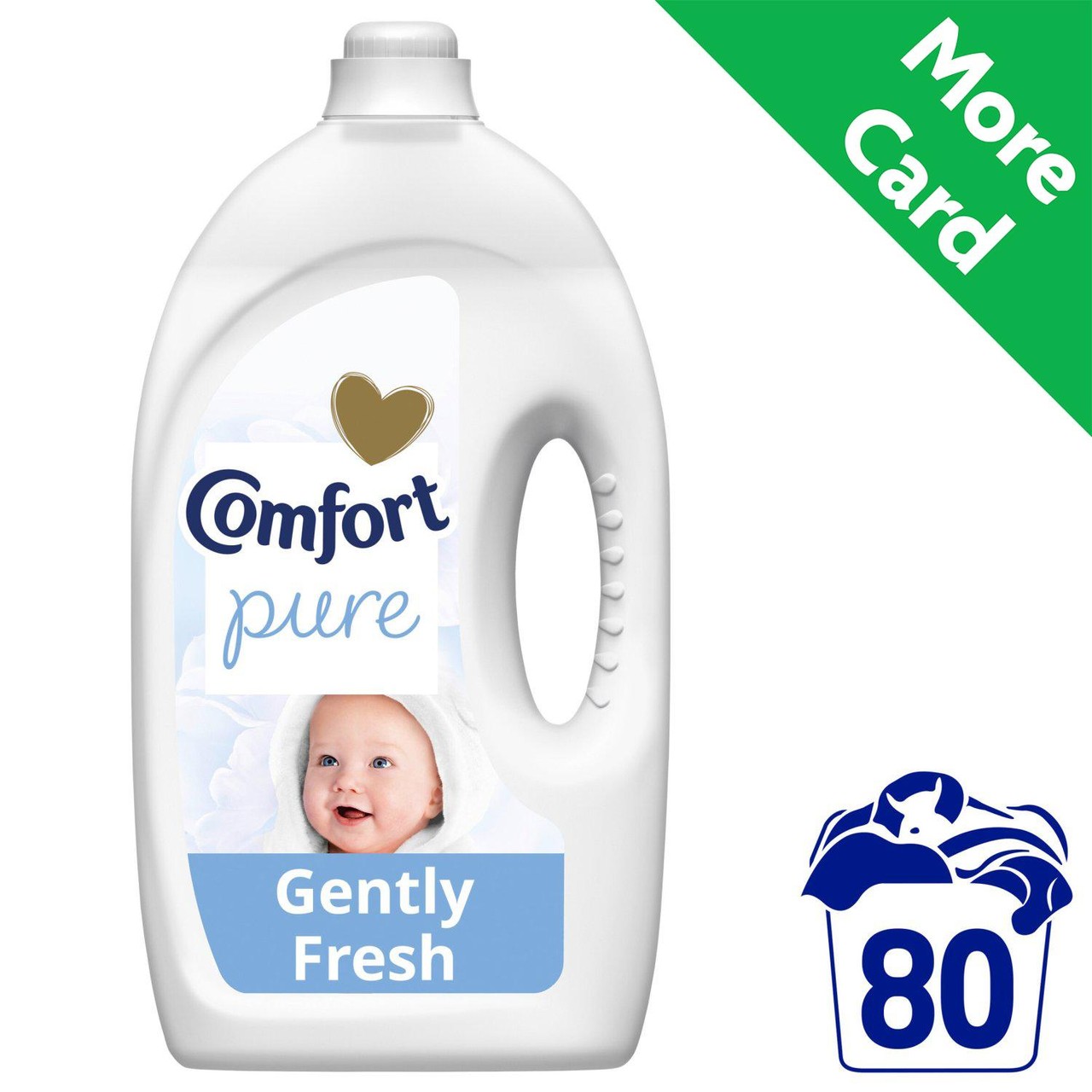 Comfort Fabric Conditioner Pure Sensitive Skin 80 Washes