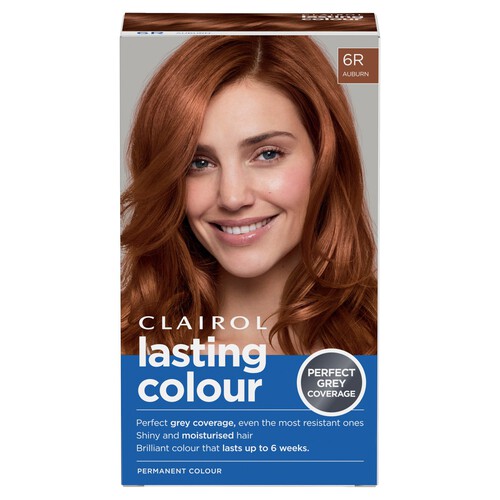 Clairol Lasting Colour Permanent Hair Dye 6r Auburn