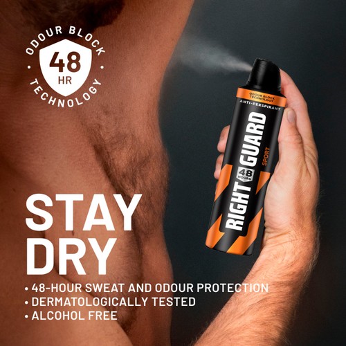 Right Guard Total Defence 5 Sport Deodorant Spray