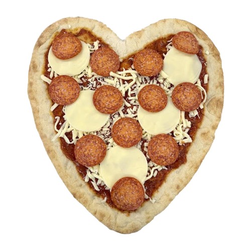 Morrisons Valentine's Pepperoni Love Heart Pizza