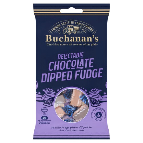 Buchanan's Chocolate Dipped Fudge