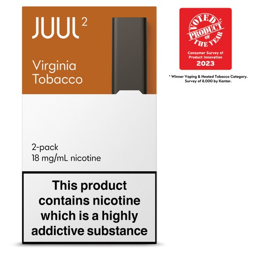 Juul 2 Pods UK Virginia Tobacco 18mg