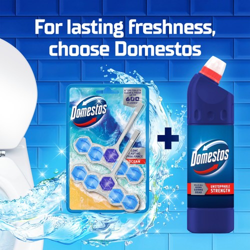 Domestos Bleach Original Toilet Cleaner 750ml
